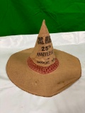 Chas. Hrabak 25th Anniversary, Dodge, Nebr. Hat