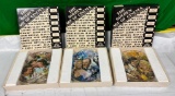Golden Age of Cinema Souvenir Plates w/ Orig. Boxes