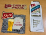 Group of Storz Beer Advertising