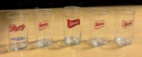 Lot of 5, Storz Beer Tastings Glasses