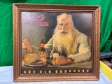Storz Brewing Co. Andre Crochepierre Framed Print (French Painter) Storz Beer Age Old Goodness in