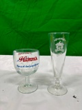 Hamm's and Storz Beer Glasses