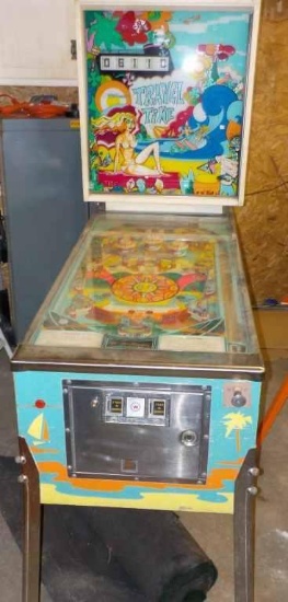 1972 Williams Electronics Travel Time Pinball Machine (Operating Condition Unknown)