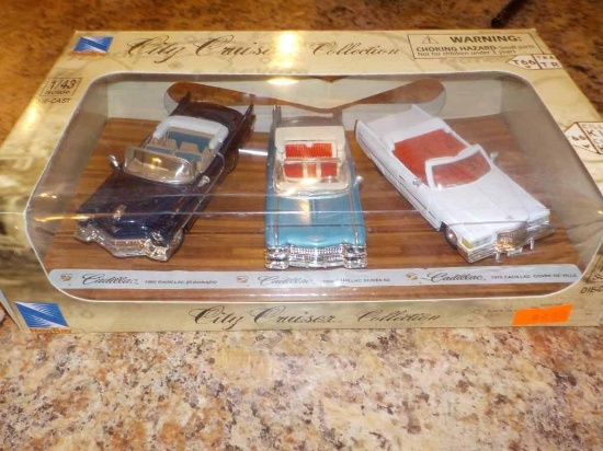 New Ray 1/43 Scale City Cruiser Collection Cadillac