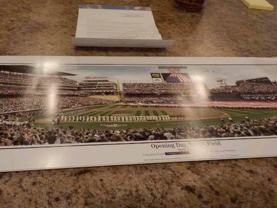 Opening Day at Target Field April 12, 2010 Photo Print