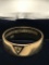 14Kt Gold Masonic Band Ring