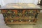 Early Painted Blanket Box
