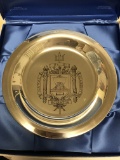 Sterling Silver U.S. Naval Academy Commemorative Plate