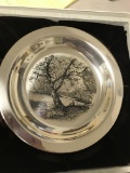 Sterling Silver James Wyeth Plate