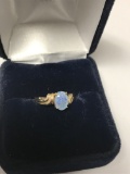 14Kt Yellow Gold Opal Ring