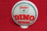 Sinclair Dino Supreme Gasoline Pump Globe