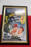Framed Abbott and Costello Movie Poster