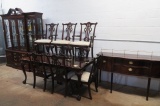 Superb Thomasville Chippendale Dining Room Suite