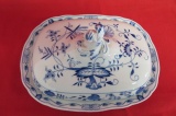 Meissen Blue Onion Covered Serving Dish