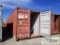 SHIPPING CONTAINER, CONEX TYPE, STEEL CONSTRUCTION, 40FT