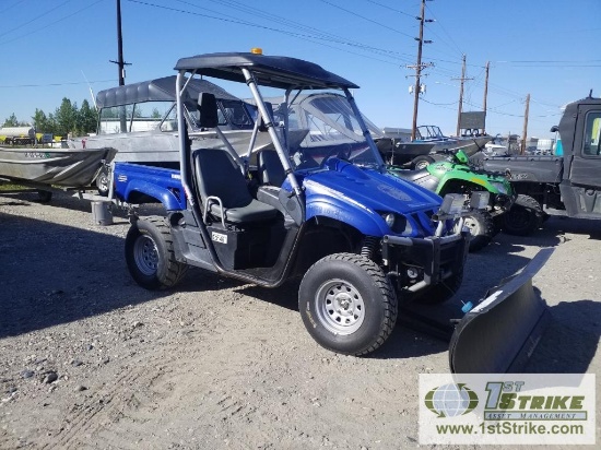 UTV, 2006 YAMAHA RHINO YXR 660, 4X4, FAV SPECIAL EDITION, WITH 6FT SNOW PLOW