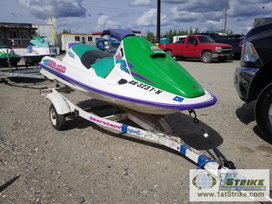 PWC, SEA-DOO 600 GTX, WITH 1995 TRAILER