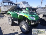 ATV, 2009 ARCTIC CAT 550 H1, 4X4, WINCH