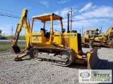 BULLDOZER, 1990 JOHN DEERE 450G, OROPS, 6 WAY BLADE, EXTENDIBLE BACKHOE