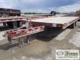 TRAILER, 1999 TRAIL-EZE DL10R24, 8FT X 19 FT DECK W/ 5FT DOVETAIL, RAMPS