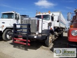 WATER TRUCK, 1985 VOLVO AUTOCAR, CUMMINS NTC350BC3 DIESEL ENGINE, MANUAL TRANSMISSION. NO TITLE