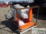 ATTACHMENT, WOOD CHIPPER, TURCO, PTO DRIVEN, 3 POINT MOUNT, ITEM APPEARS UNUSED
