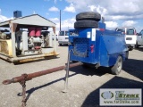 AIR COMPRESSOR, 1982 JOY, TRAILER MOUNTED, JOHN DEERE ENGINE