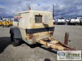 AIR COMPRESSOR, 1998 INGERSOLL-RAND 185, MODEL: XP185WJD, TRAILER MOUNTED, 185CFM