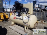 AIR COMPRESSOR, INGERSOLL-RAND 2545, 3 PHASE, 10HP MOTOR, 2CYL COMPRESSOR HEAD