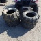 4 EACH. TIRES, HONDA ATV