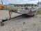 BOAT, FLAT BOTTOM, INBOARD JET, 3 CYLINDER, ON 1994 TRAILER