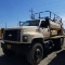 HYDROSEEDER TRUCK, 1994 CHEVROLET KODIAK, CAT 3116 DIESEL ENGINE, MANUAL TRANSMISSION, WITH FINN HYD