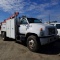 2000 CHEVROLET C7500 MECHANICS TRUCK, CAT 3126 ENGINE, MANUAL TRANSMISSION, WELDER, COMPRESSOR, IMT