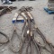 7 EACH. WIRE ROPE LIFTING SLINGS, 1 3/4IN X 17FT