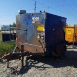 HEATER, TIOGA IDF 3K SCO, TRAILER MOUNTED, 900000 BTU PER HOUR MAX, 4CYL KUBOTA DIESEL ENGINE