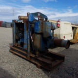 TRASH PUMP, THOMPSON, 8IN, DRY PRIME, JOHN DEERE ENGINE, SKID MOUNTED