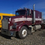 TRACTOR, 1990Â KENWORTH T800, SLEEPER CAB, CAT 3406 ENGINE, EATON FULLER TRANSMISSION