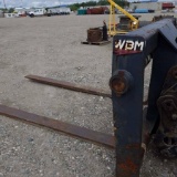 LOADER ATTACHMENT, FORKS, 8FT, QUICK ATTACH, WB 143-408-058, FITS CAT IT28