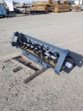 SKIDSTEER ATTACHMENT, ROTOTILLER, 72IN, ITEM APPEARS UNUSED