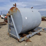 WATER TANK, 1000GAL, STEEL, SKID MOUNTED 5FT X 6FT