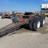 FIFTH WHEEL DOLLY, RIDEWELL TANDEM AXLE. NO TITLE