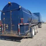 TRAILER, VAC TANK, 3 AXLE. NO TITLE