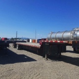 TRAILER, STEP DECK, 1999 TRANSCRAFT DTL2000, 48FT OVERALL LENGTH, 37FT LOWER