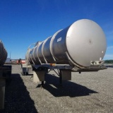 TANK TRAILER, 1999 WEST-MARK, 6300GAL, STAINLESS STEEL, TANDEM AXLE