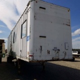 ENCLOSED TRAILER, 1962 FRUEHAUF, 40 FOOT, MOBILE SHOP