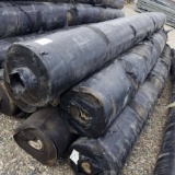 6 ROLLS. LANDSCAPE FABRIC, TENCATE MIRAFI 180N, APPROX 15FT X 300FT PER ROLL