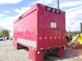LUBE TRUCK BOX, WITH TANKS, GENERATOR, PUMPS, REELS