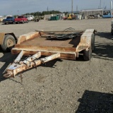 UTILITY TRAILER, 2 AXLE. 6FT X 10FT DECK. NO TITLE