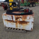 FUEL TANK, 200GAL, STEEL, WITH 20GPM PUMP