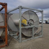 CONTAINMENT BOOM REEL, HYDRAULIC, SKID MOUNTED